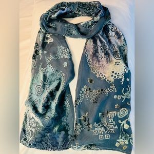 Elegant Velvet Scarf made of the finest quality Silk and Rayon Velvet